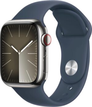 Apple Smartwatch »Watch Series 9 GPS + Cellular 41mm Edelstahl«