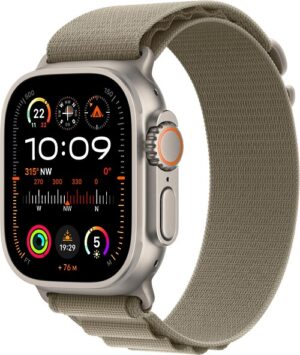 Apple Smartwatch »Watch Ultra 2 GPS 49 mm + Cellular Titanium Medium«