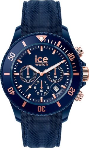 ice-watch Chronograph »ICE chrono Dark blue Rose-Gold L