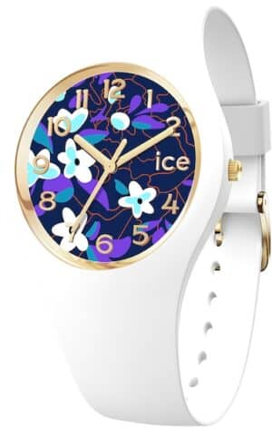 ice-watch Quarzuhr »ICE flower - Digital purple - Small - 3H