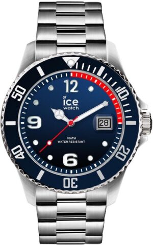 ice-watch Quarzuhr »Ice steel - Marine Silver - Large