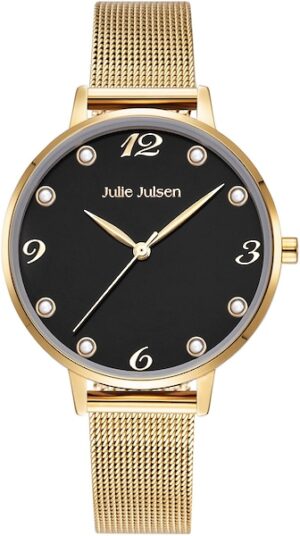 Julie Julsen Quarzuhr »Julie Julsen Pearl Gold Black