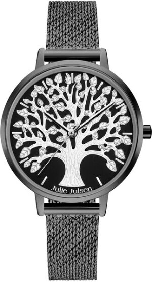 Julie Julsen Quarzuhr »Tree of Life Black