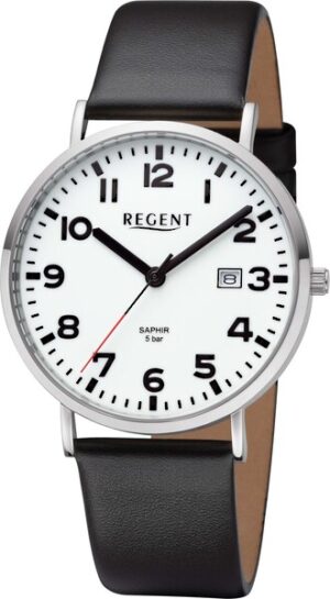 Regent Quarzuhr »BA-796 - 30413SS«