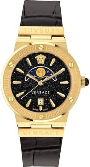 Versace Quarzuhr »GRECA LOGO MOONPHASE