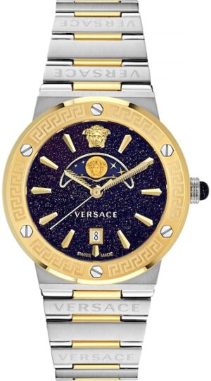 Versace Quarzuhr »GRECA LOGO MOONPHASE